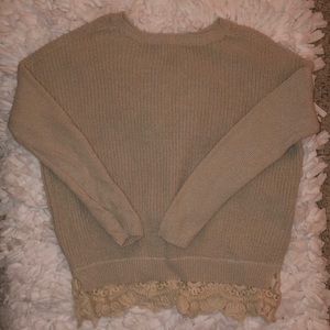 Beige sweater